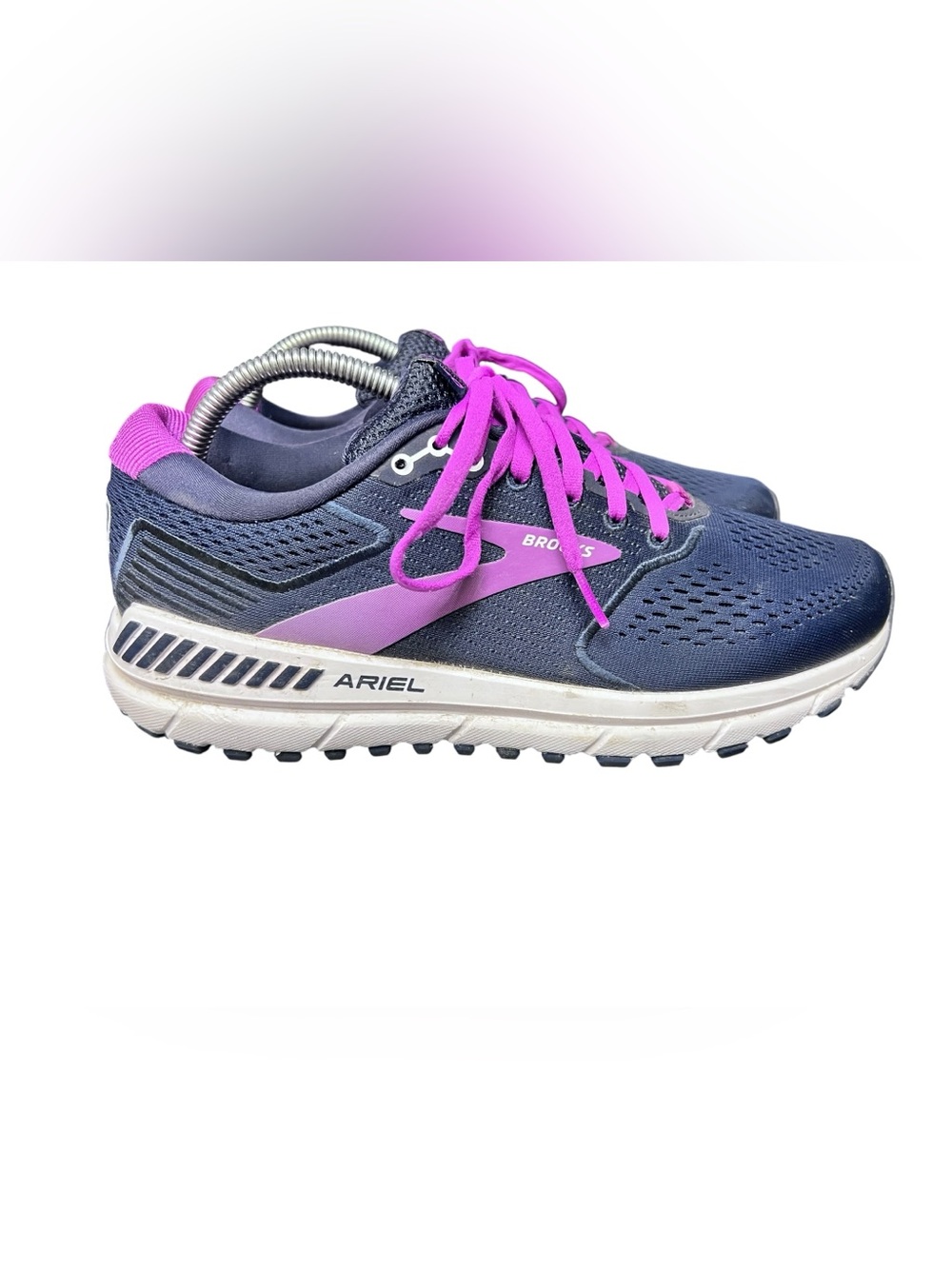 Brooks Shoes Womens Size 10 Ariel 20 Blue & Purple Running Sneakers
